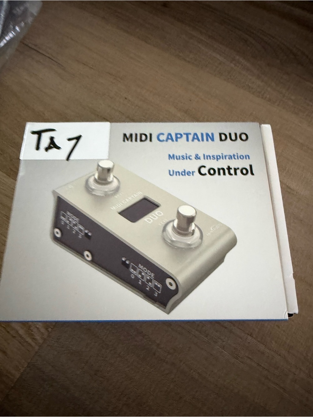 PaintAudio MIDI Captain DUO MIDI Foot Controller – Like New w/ Box & Cables